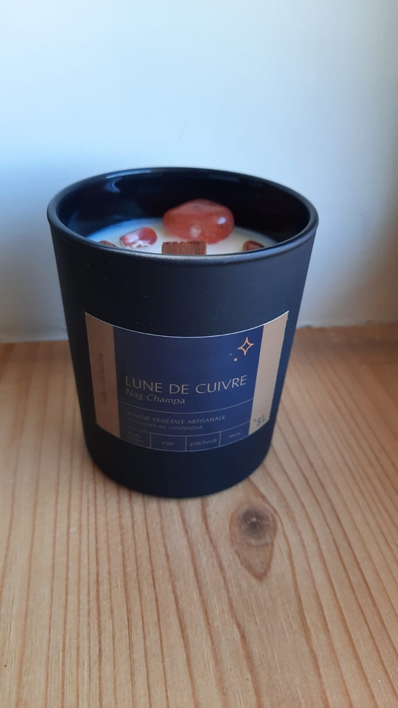 Lune de Cuivre - Bougie Artisanale