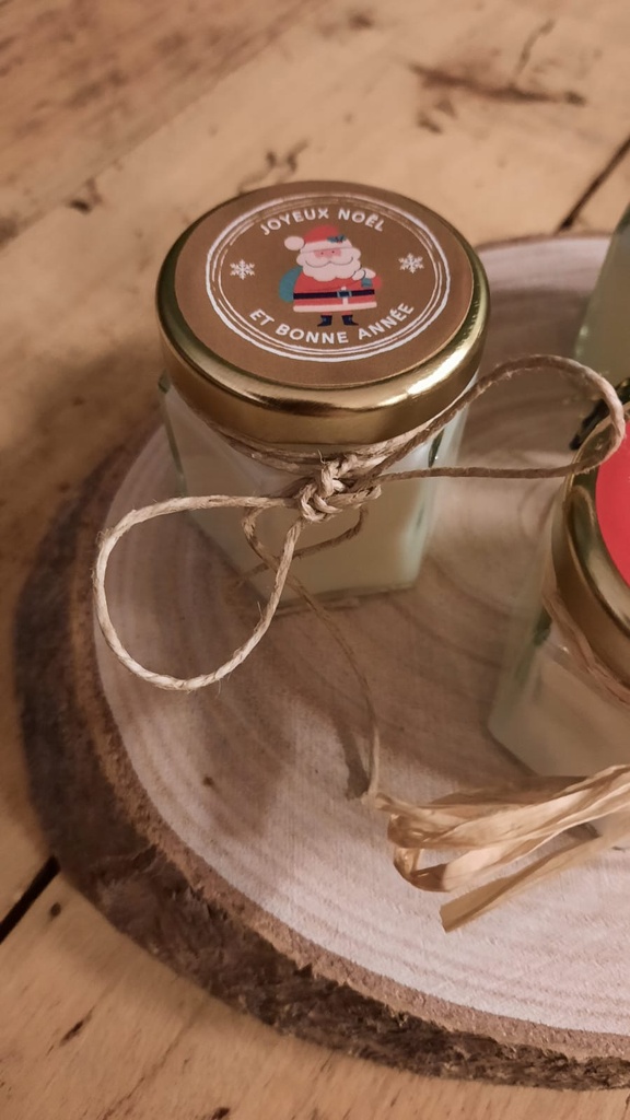 Lot de mini bougies festives