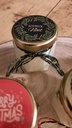 Lot de mini bougies festives