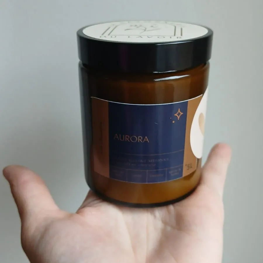 Aurora - Bougie Artisanale - Edition 140g