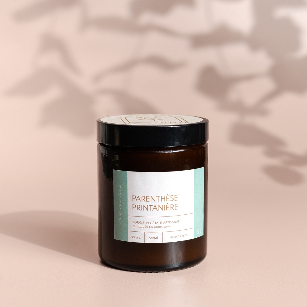 Parenthèse Printanière - Bougie Artisanale