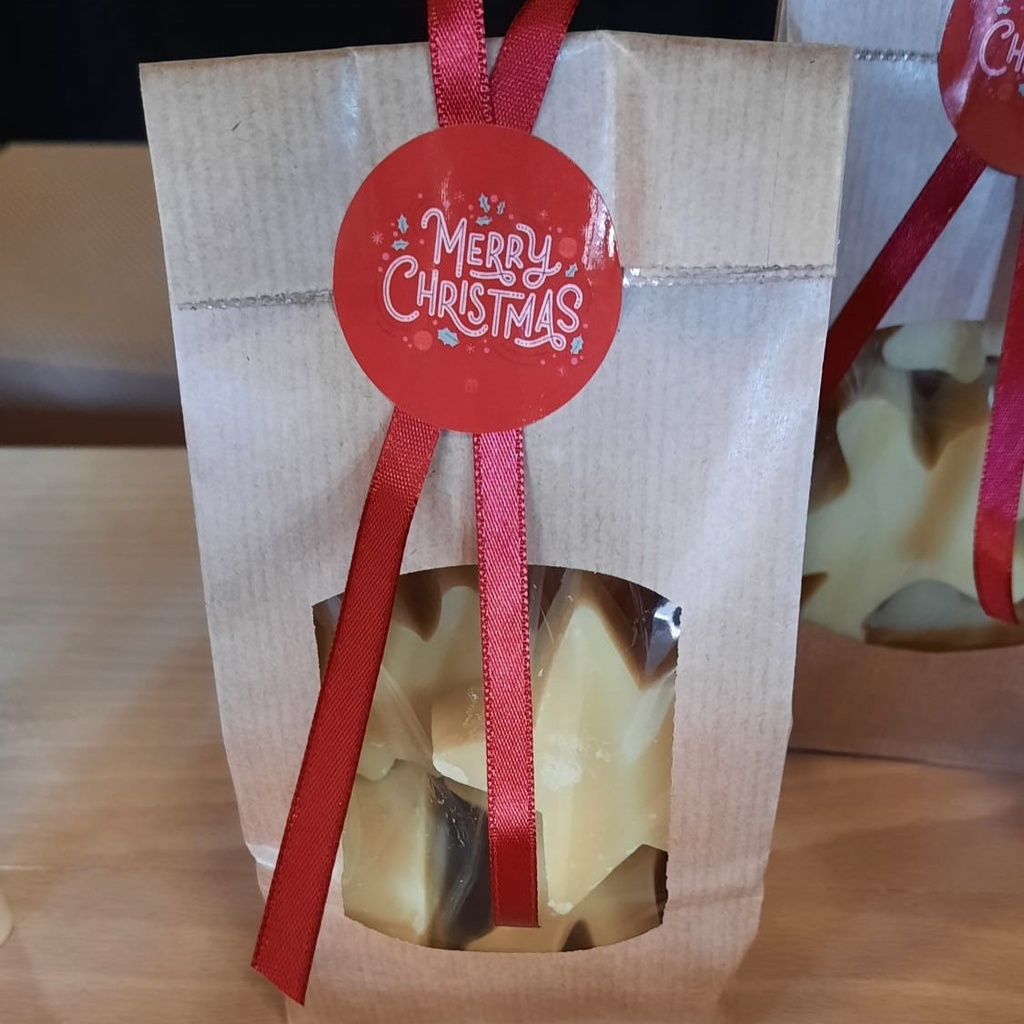 Lot de mini savons festifs - Idée Cadeau Artisanale pour Noël