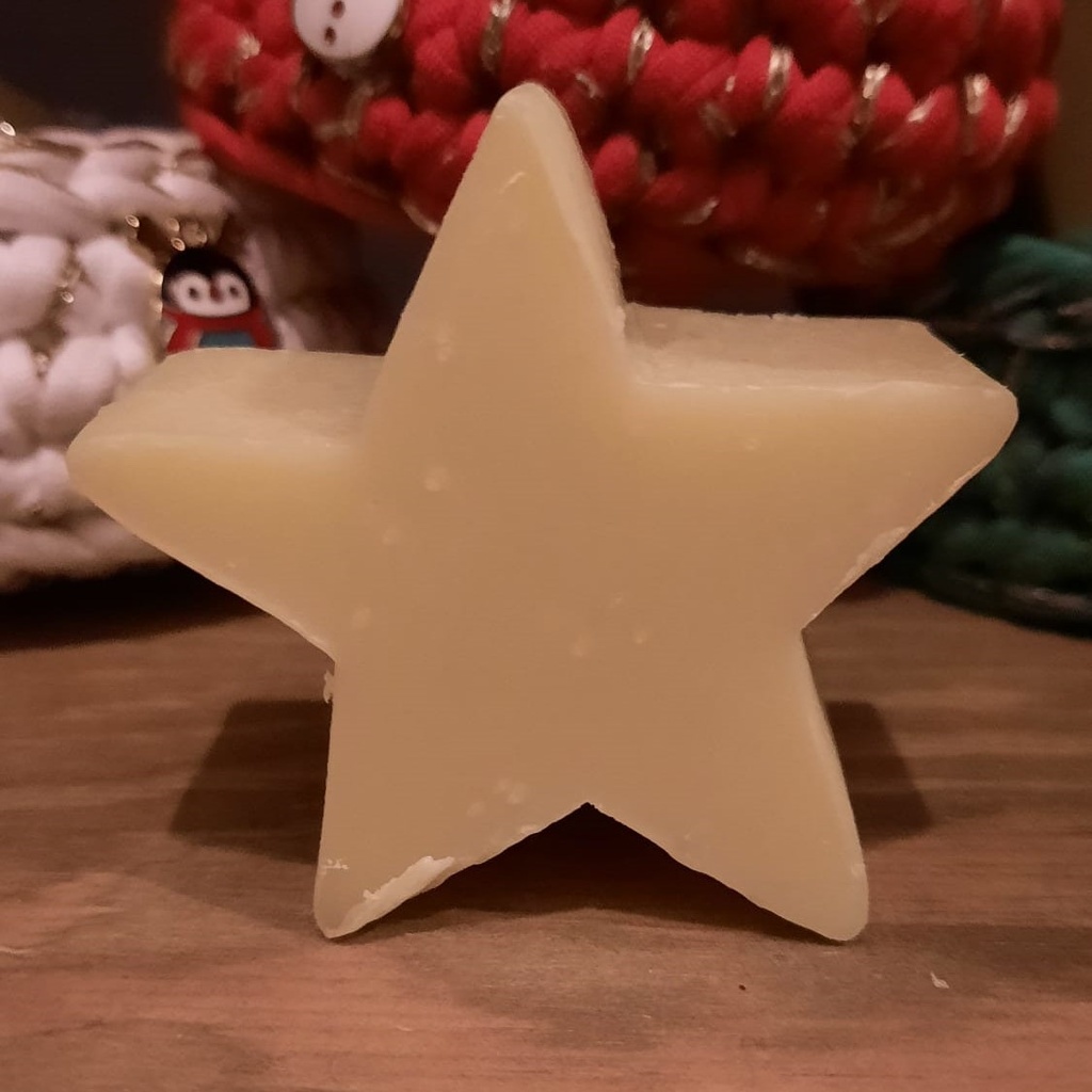Mini savon festif - Douceur Artisanale pour les Fêtes (Etoile (40g))