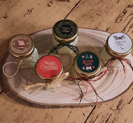 Mini bougie festive