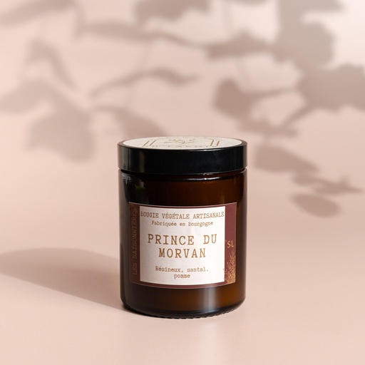 Prince du Morvan - Bougie Artisanale