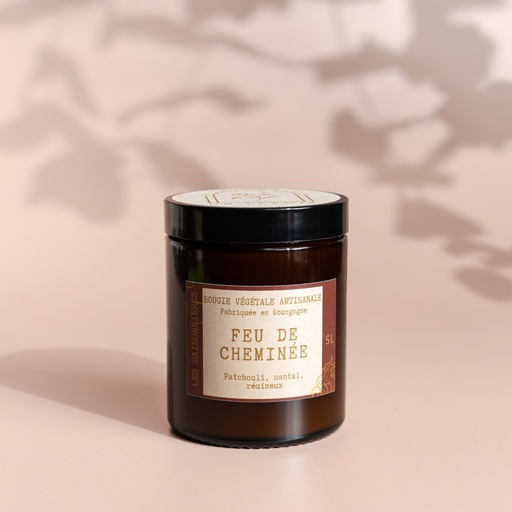 Feu de Cheminée - Bougie Artisanale